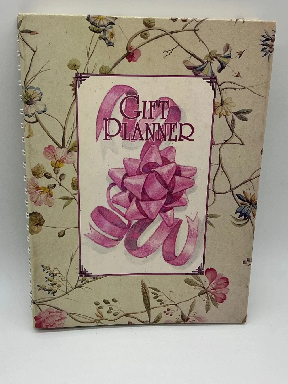 Vintage Gift Planner Notebook Journal